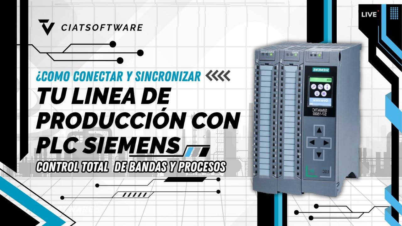 ⚙️🚀 CÓMO CONECTAR Y SINCRONIZAR TU LÍNEA DE PRODUCCIÓN CON PLC SIEMENS🚀⚙️