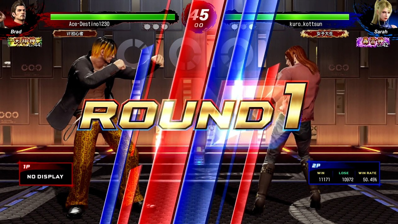 【VFes / VF5us 高段位戦】 天翔神 ブラッド VS 轟雷神 サラ