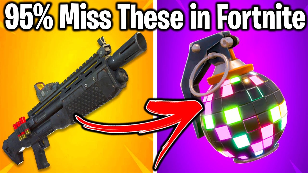 TOP 10 THINGS IN FORTNITE YOU MISS FROM CHAPTER 1!