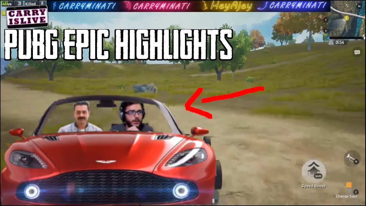 BANLIYE BHAI CHAMPION | EPIC PUBG MOBILE FAIL Carryminati Highlight