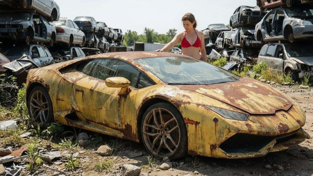 ASMR Car Restoration | Full Restoration 2020 Lamborghini Huracan Burnt to Looking New