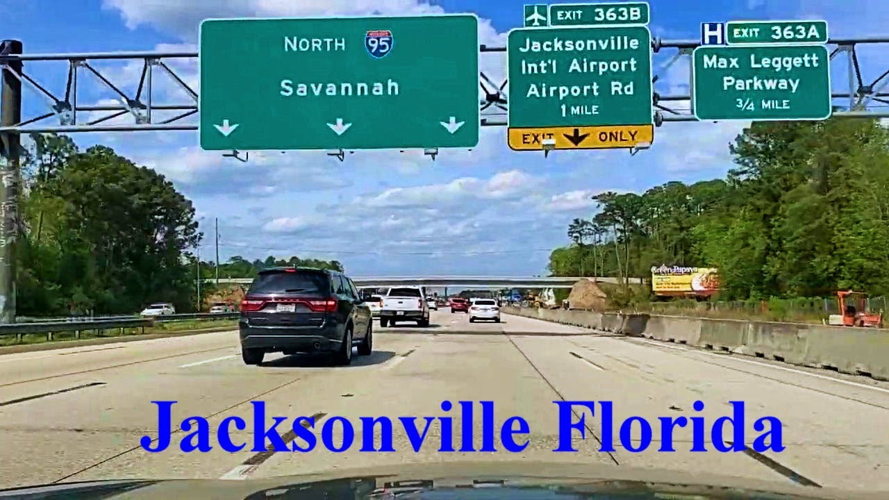 Driving to and from Jacksonville Florida airport