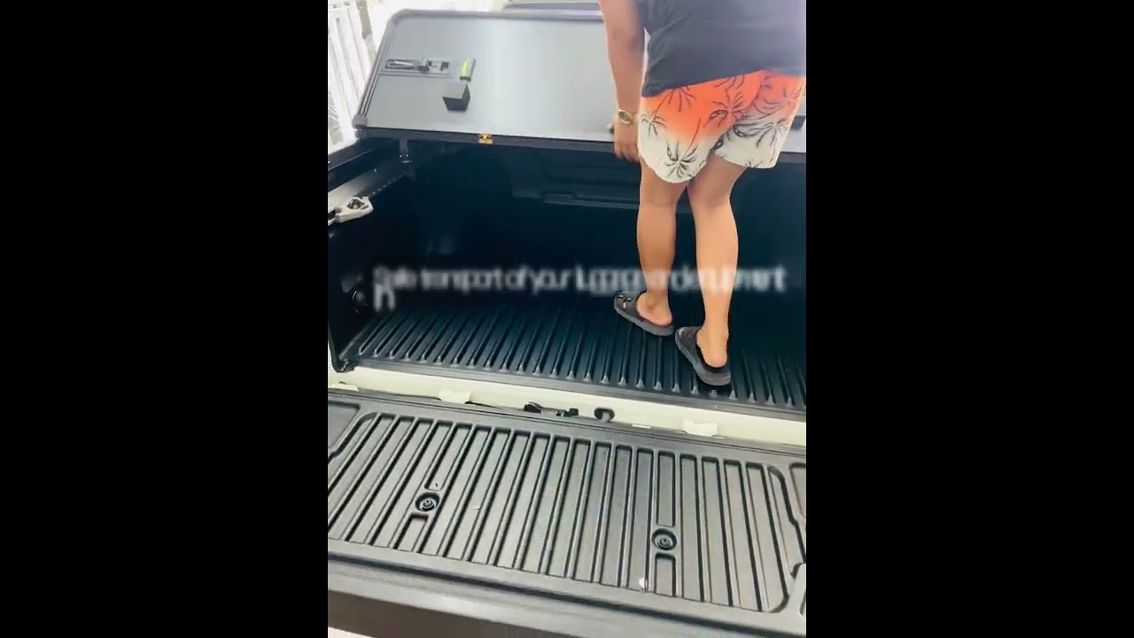 Installing of Trifold bed cover