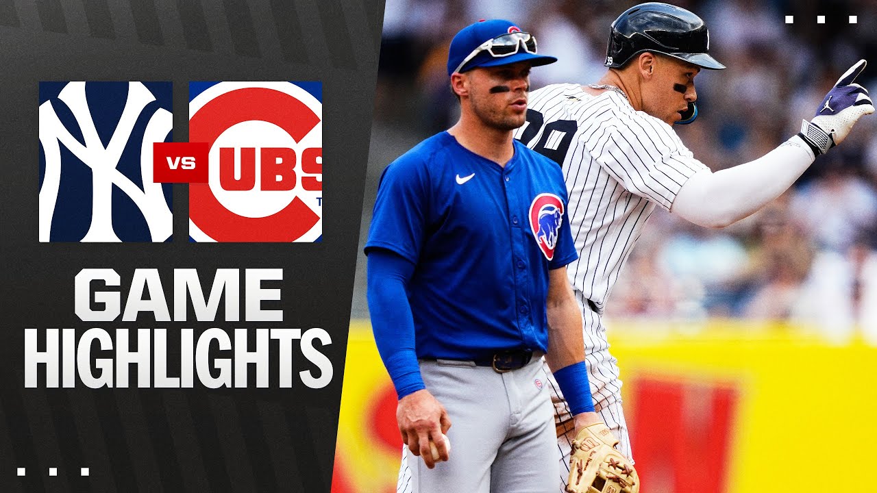 Cubs vs. Yankees Game Highlights (7/12/25) | MLB Highlights