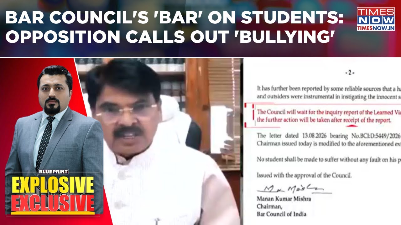 Bar Council's 'Bar' On Students: NALSAR Notification Reversed Within Hours; CJI Slams |Blueprint