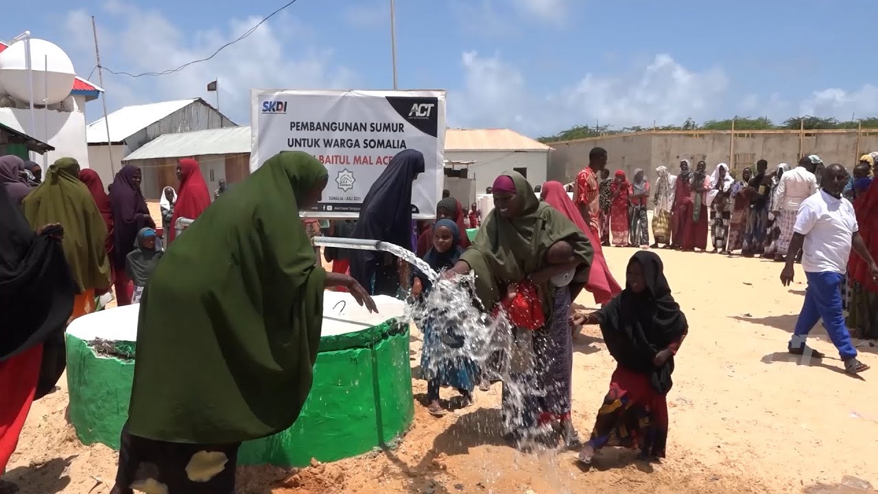 ACT - Baitul Mal Aceh Bangun Sumur Wakaf di Somalia, Afrika