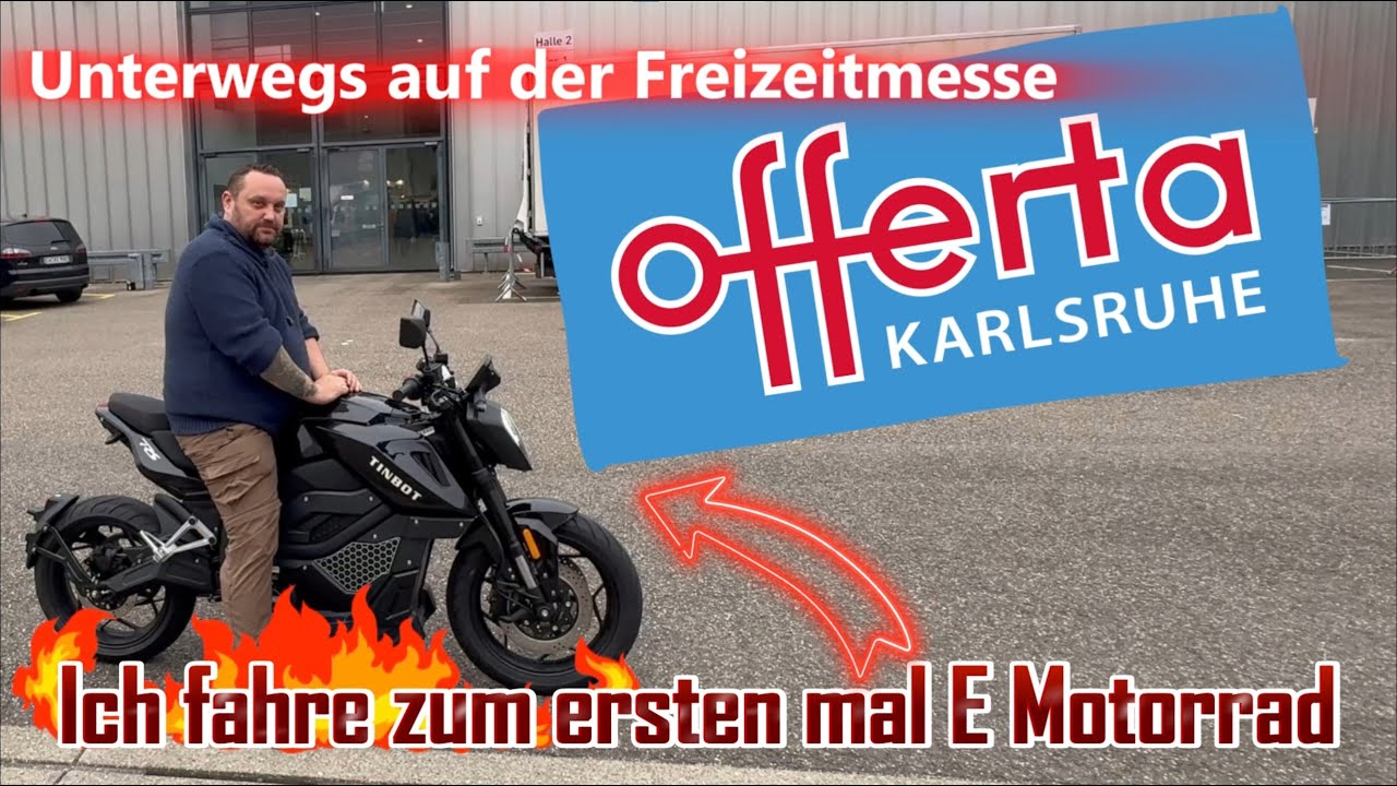 Unterwegs auf der Offerta in Karlsruhe - wie gut ist die Erlebniss und Einkaufsmesse !!E- Bike Test!
