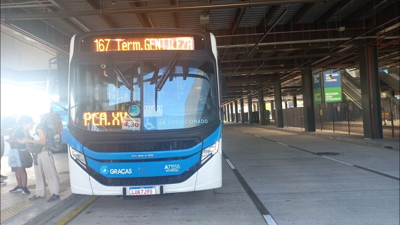 167 - Terminal Gentileza X Urca (Via Praia Vermelha)