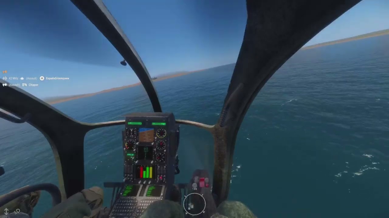 Flying With Stick Drift in Arma Reforger (bad Idea)