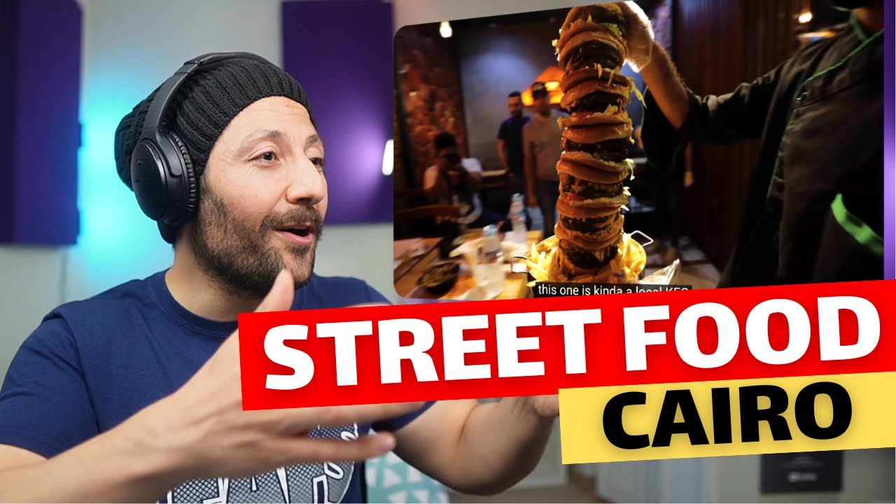 🇨🇦 CANADA REACTS TO Street food tour in Cairo - Egypt 🇪🇬 reaction
