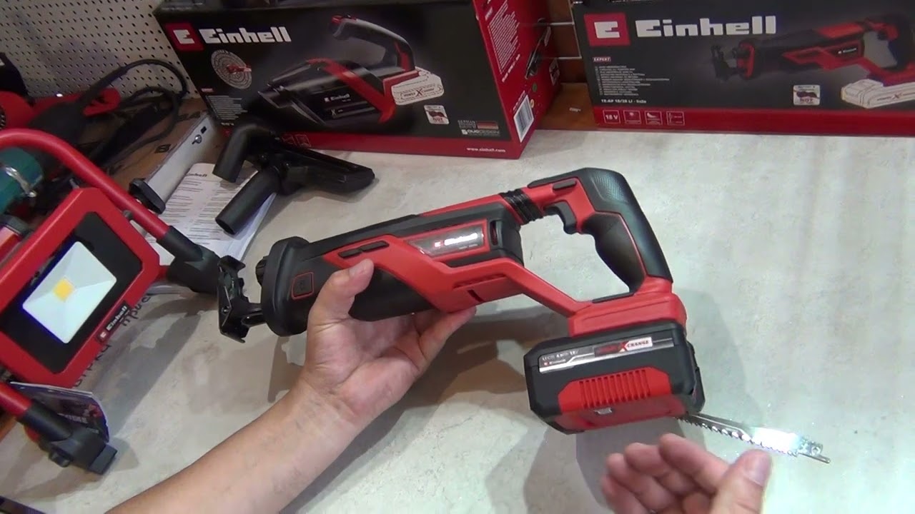 Пила сабельна Einhell TE-AP 18/26 Li - Solo TE-AP 18/22 TP-AP 18/28 Li BL