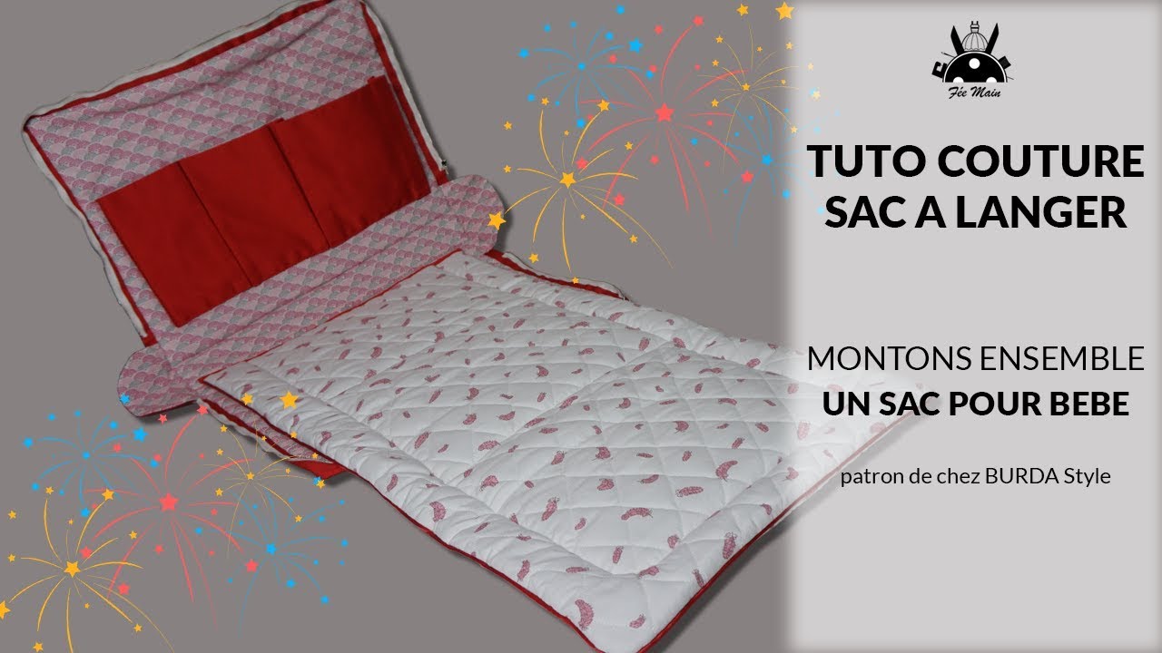 Tuto Couture : Montez un sac a langer (Burda Style)