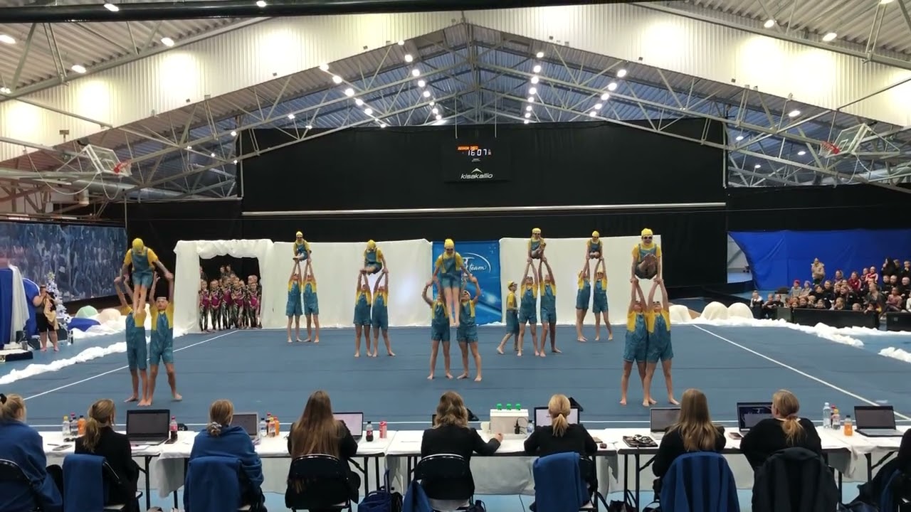 Lumous & Tuli, Akron Taika, akroshow nuorten kilpasarja, 2022 syksy, Minions