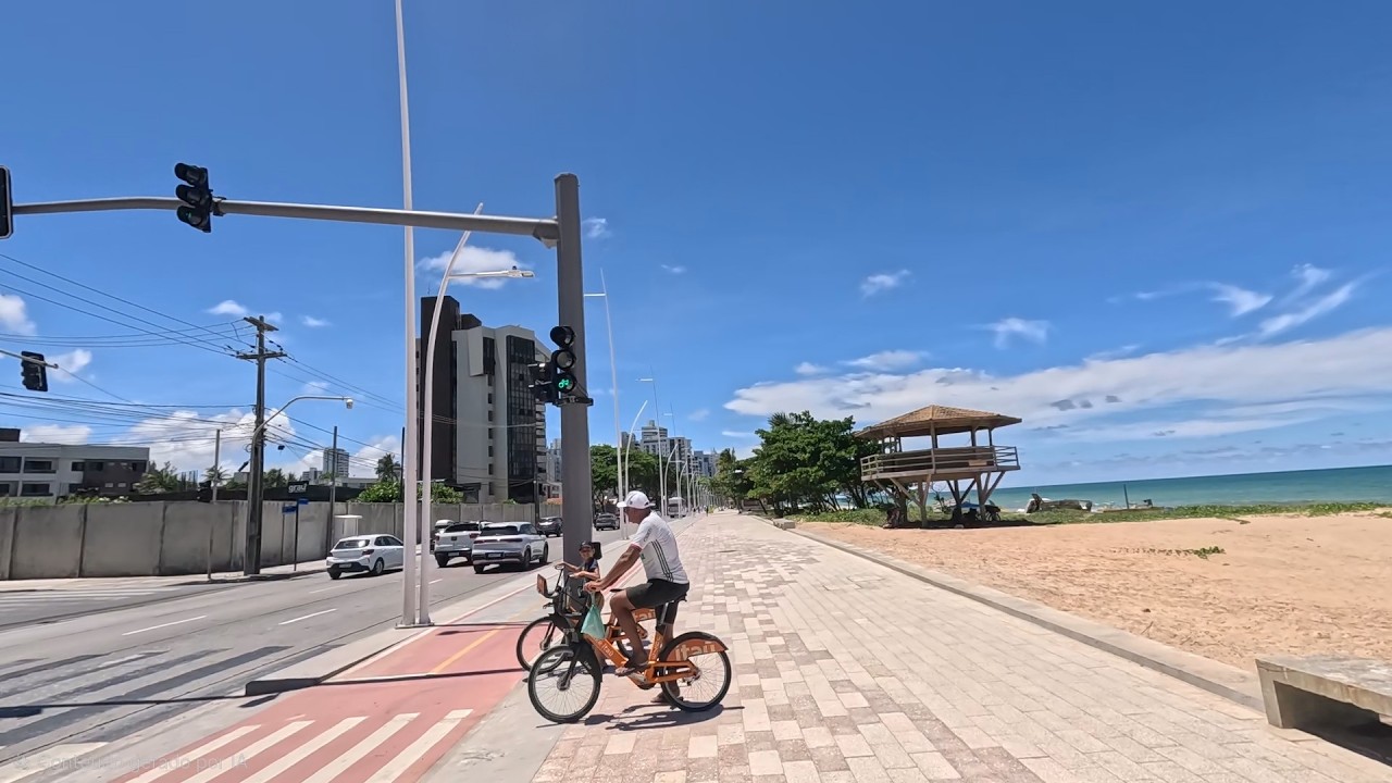 Nova orla marítima de Recife 18 de março 2026 calçadão de boa viagem 