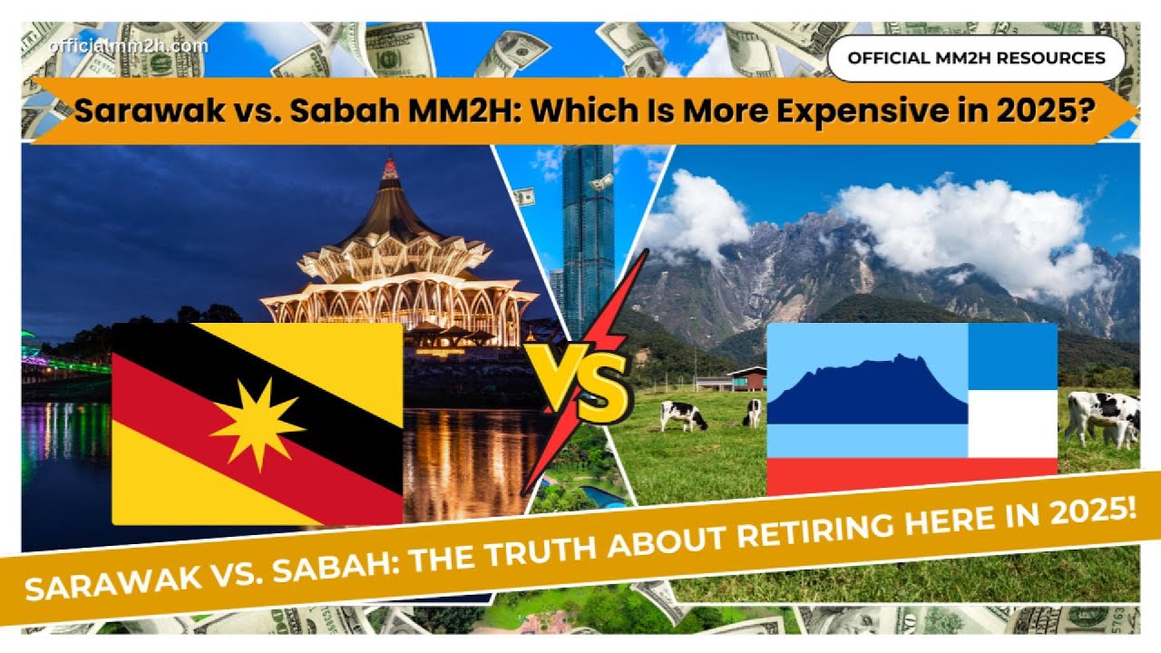Sarawak vs. Sabah MM2H: The Truth About Retiring Here in 2025!