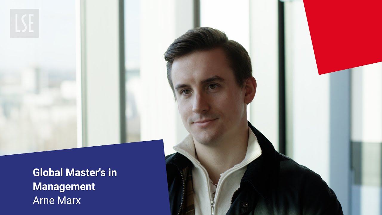 Meet Arne — Global Master's in Management | LSE Student Story