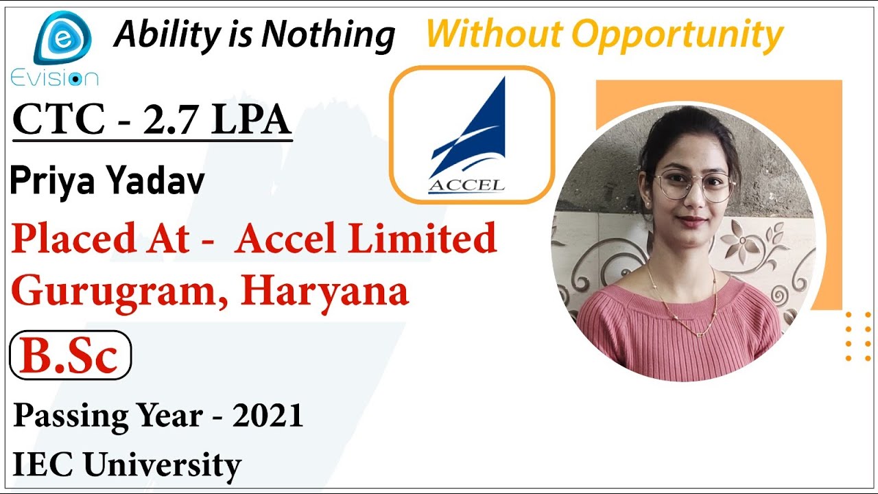 Congrats, Priya Yadav | Selected in 