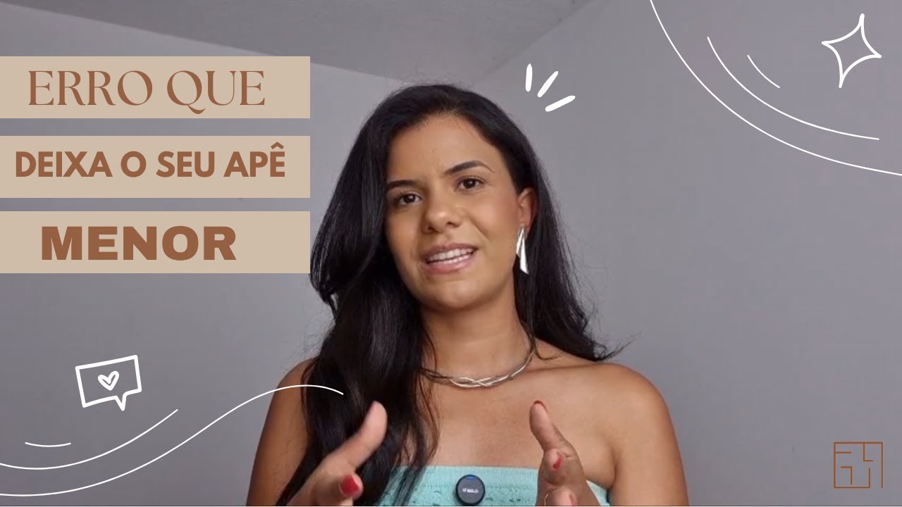 Não Faça Isso! O ERRO que Faz Apartamentos Pequenos Parecerem Muito MENOR