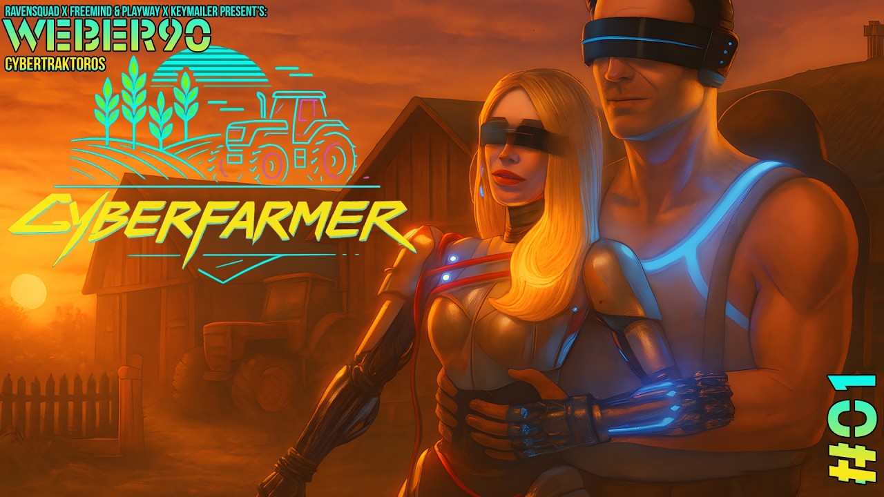 Cyber Farmer - Cybertraktoros (Megjelenés előtt! Első látásra!) #01 | #freemind #playway