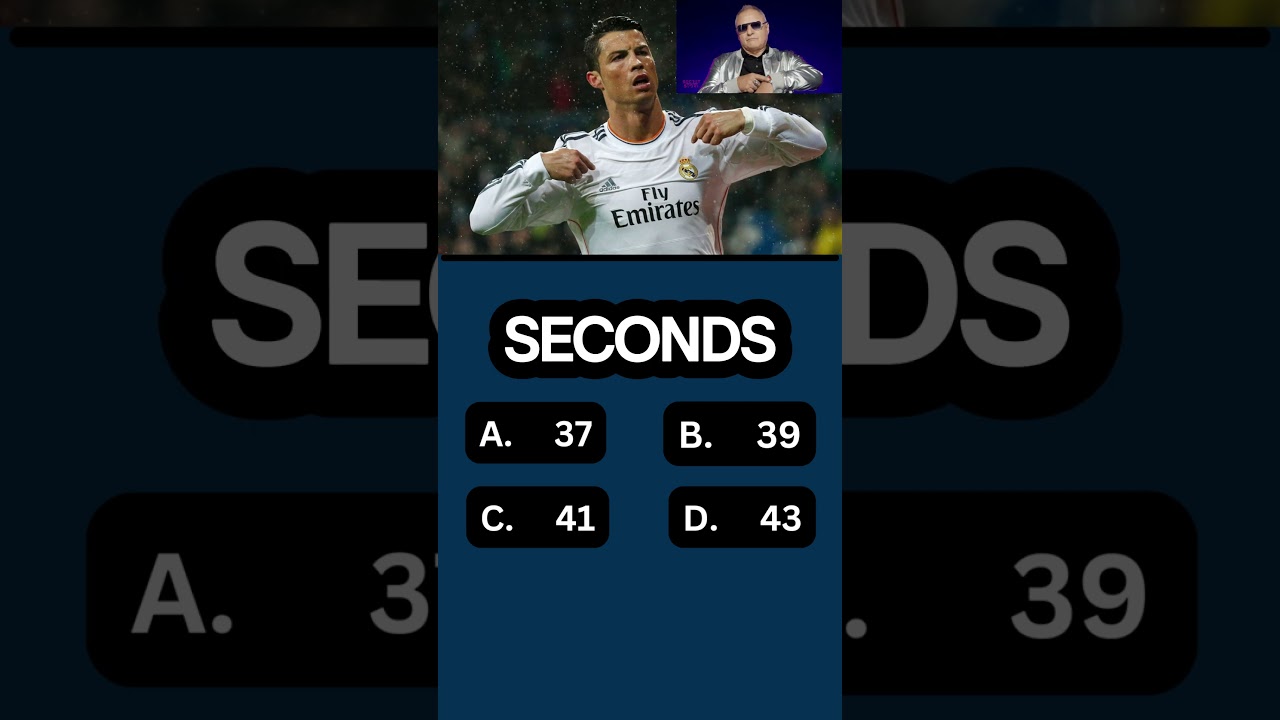 Guess The Real Age Of Ronaldo 😯 #guesstheage #ronaldo #quiz