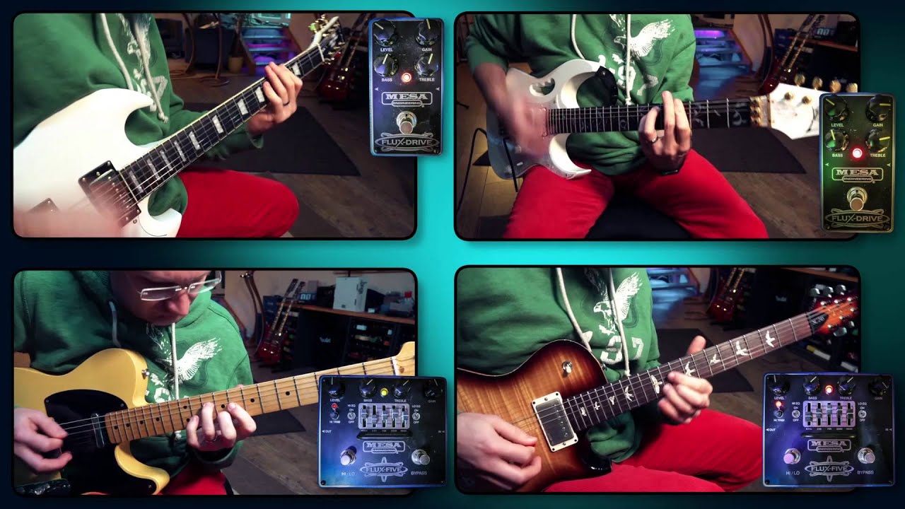 Mesa Boogie FLUX DRIVE and FLUX FIVE - in a produced track!