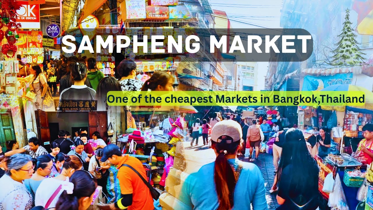 One of the cheapest markets in Bangkok!