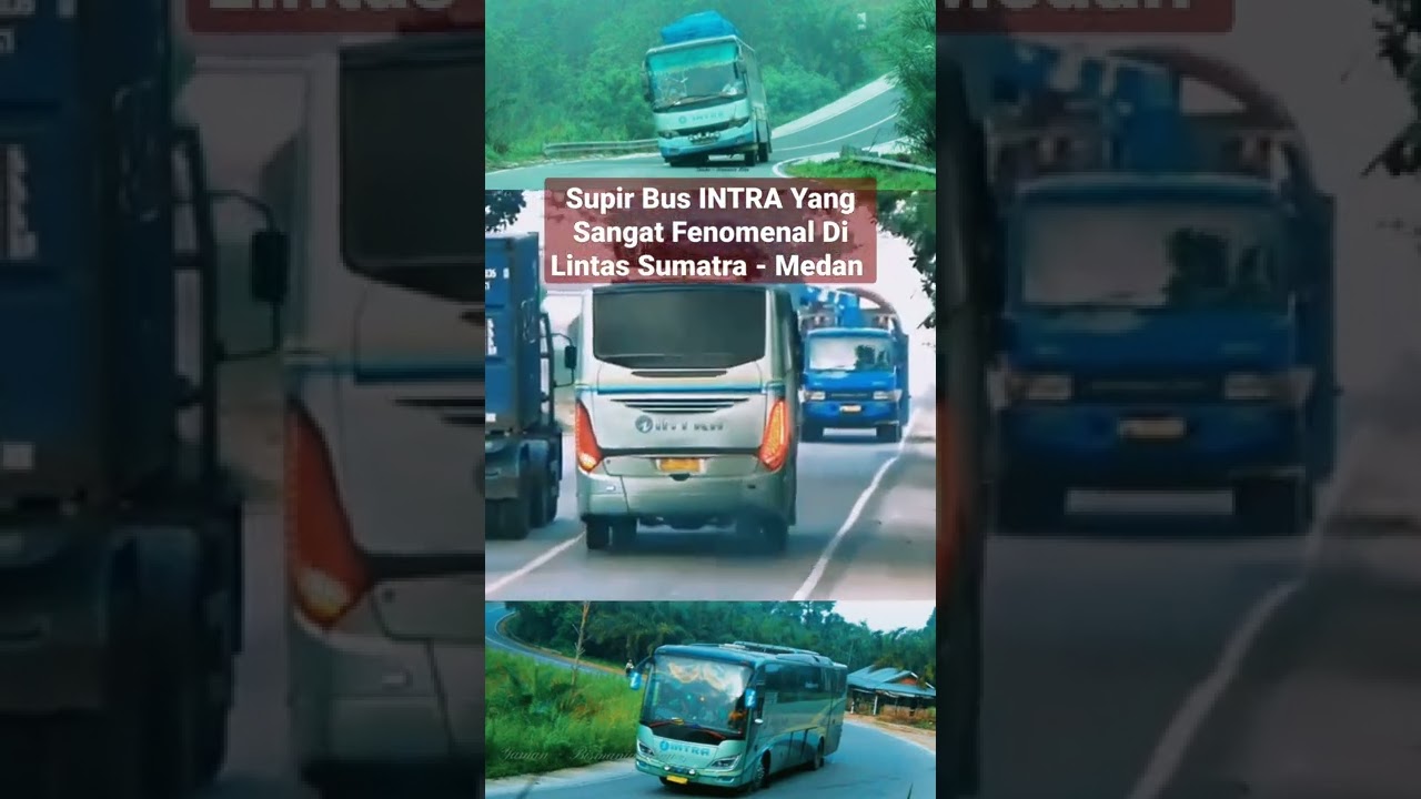 Bus INTRA Yang sangat Fenomenal Di Lintas Sumatera - Medan #busmania #busintra #bus #shorts