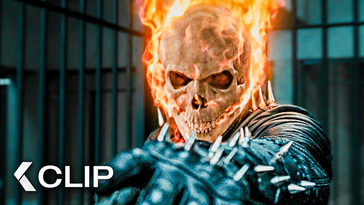 Ghost Rider d&eacute;truit toute la prison - GHOST RIDER Clip