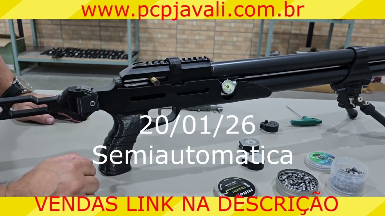 Magazine Semiautomática 5.5 e 6.35  Melhorias