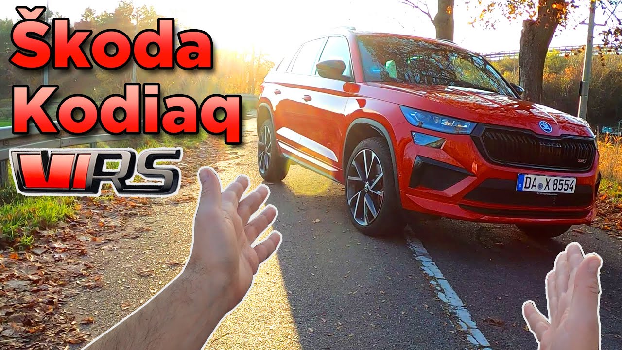 Skoda Kodiaq RS! Sportliches SUV mit Soundgenerator! - POV DRIVE Onboard mit Kommentar - 4K 60FPS!