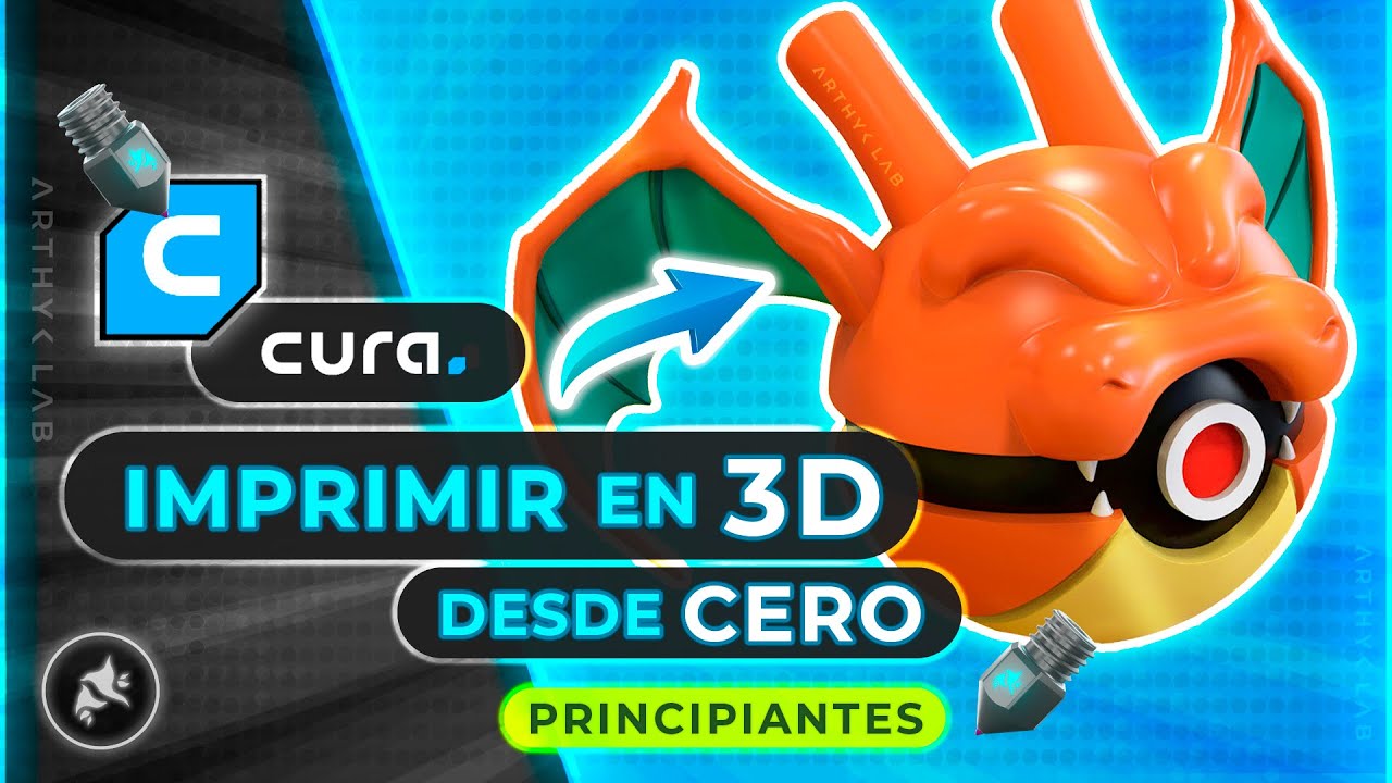 👑CURSO IMPRESIÓN 3D GRATIS 👉PASO a PASO | CURA 3D GUIA para PRINCIPIANTES | COMO IMPRIMIR en 3D🎯