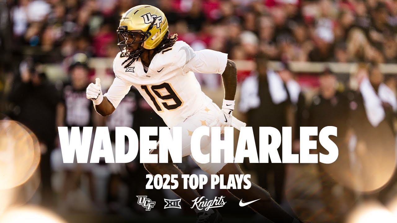 Лучшие игры UCF Football Waden Charles 2025