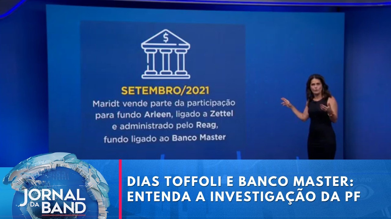 Entenda a ligação de Toffoli com o Banco Master | Jornal da Band