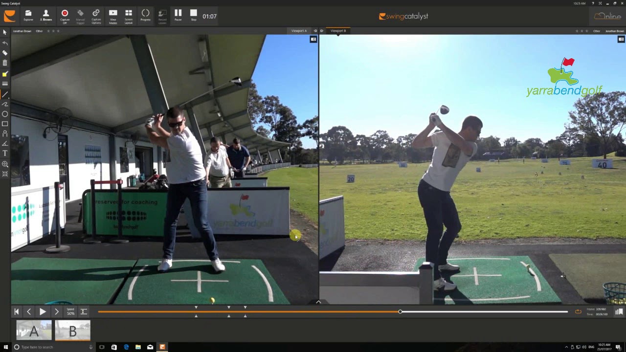 Jonathan Brown Golf Lesson