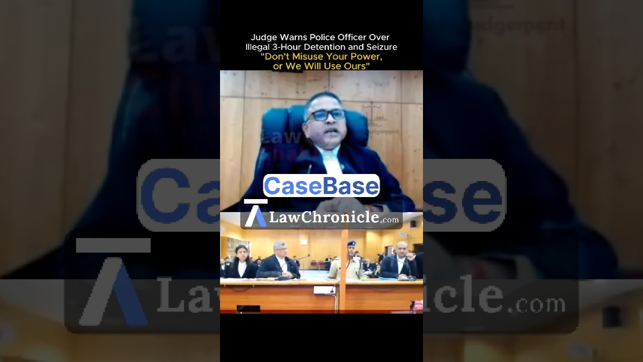 Judge Warns Police Over Illegal Detention &ldquo;Don't Misuse Your Power or We Will Use Ours