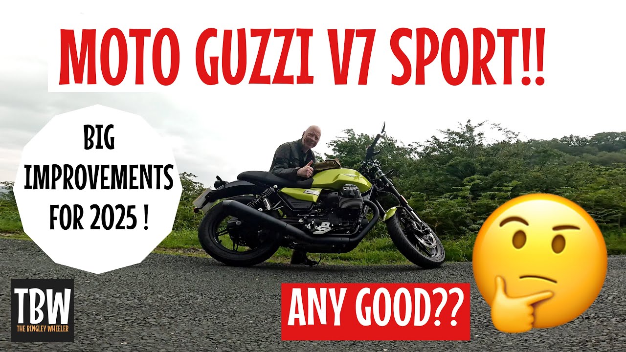 Moto Guzzi V7 Sport - A Brutal Review!!