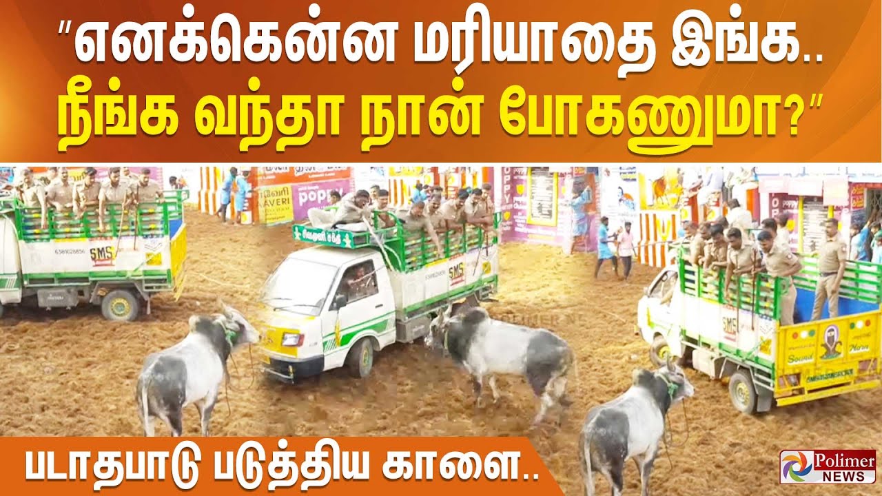 ”எனக்கென்ன மரியாதை இங்க.. நீங்க வந்தா நான் போகணுமா?” படாதபாடு படுத்திய காளை..