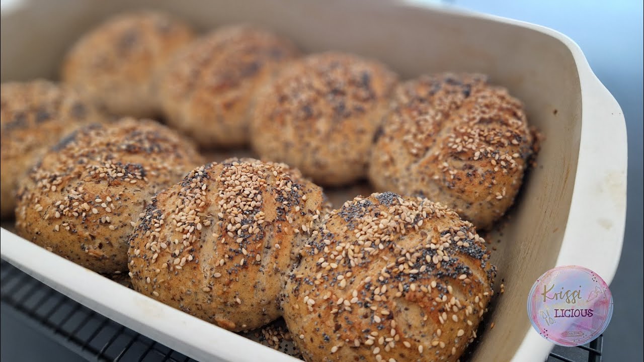 Weltmeisterbrötchen || mit Dinkel || und Pampered Chef