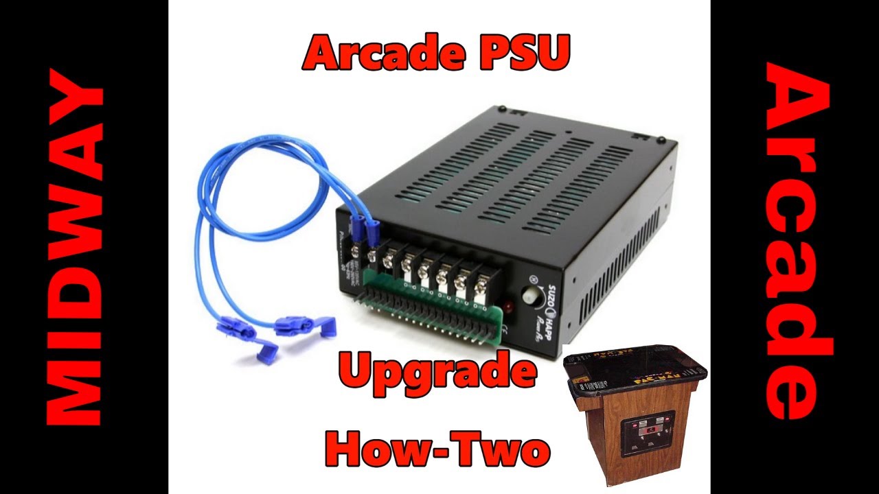 Midway Power Supply Kit #2 How To Install from ArcadeShop.com