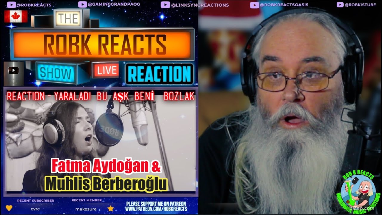 Turkish Music Reaction - Fatma Aydoğan & Muhlis Berberoğlu YARALADI BU AŞK BENİ | BOZLAK - Requested