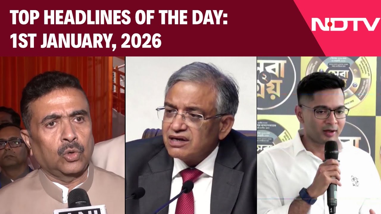 SIR Showdown In Bengal | Indore Water Crisis | Top Headlines Of January 1, 2026