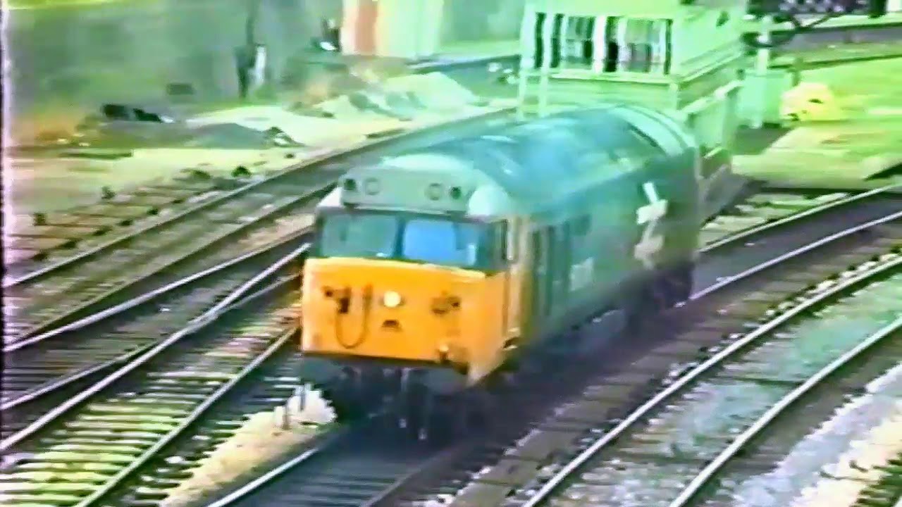 Trains at Exeter, Newton Abbot and Totnes  -  1985