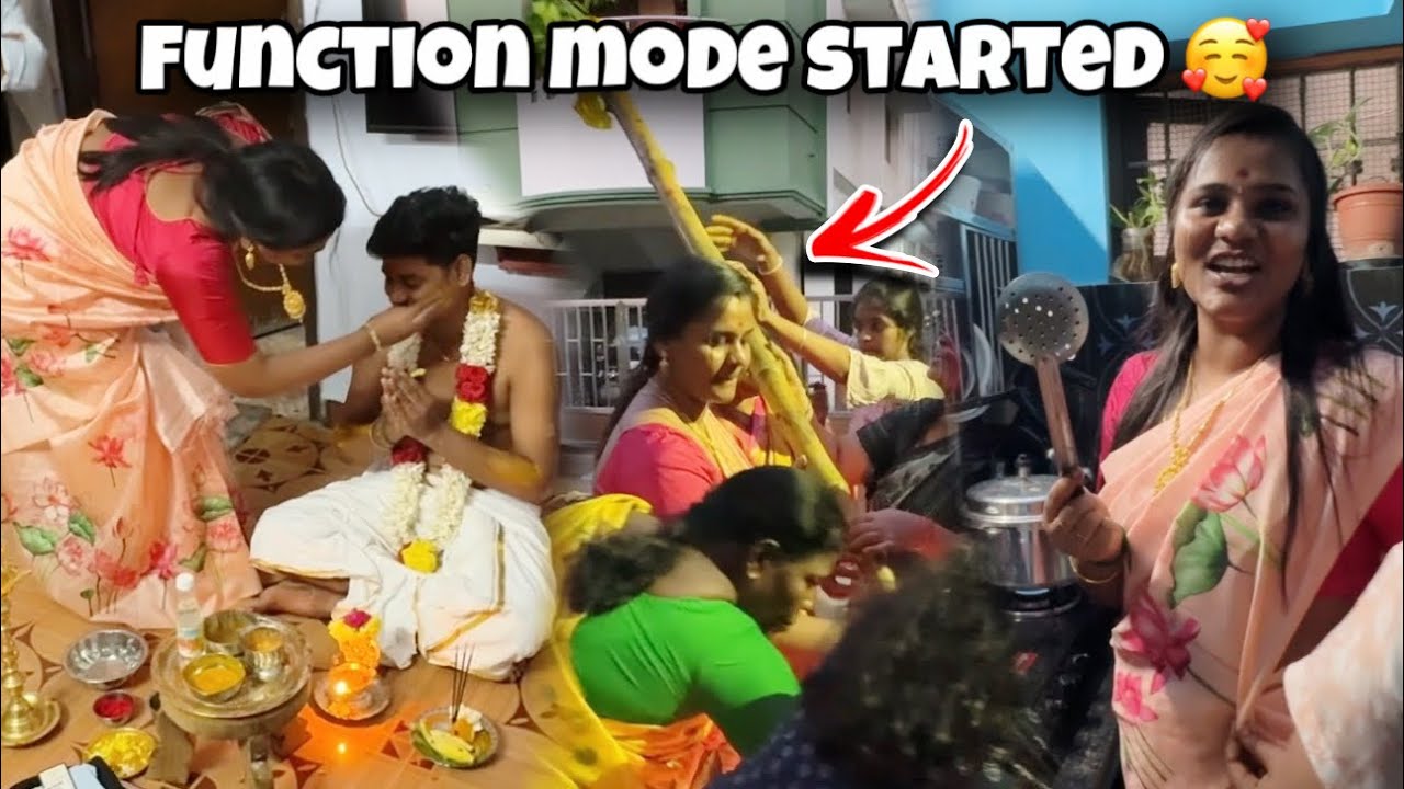 கல்யாணத்துக்கு பந்தக்கால் நட்டாச்சு…🤩 | Allu Loves Priya