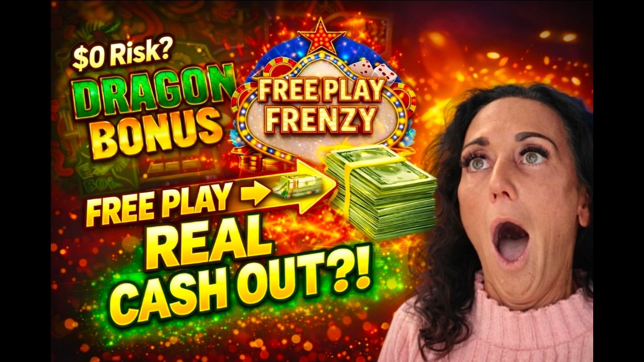 We Tried Turning FREE PLAY Into REAL MONEY&hellip; and Cashed Out!!