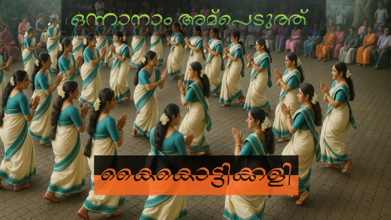 ഒന്നാനാം അമ്പെടുത്ത് | കൈകൊട്ടിക്കളി |തിരുവാതിരക്കളി | നാടൻപാട്ട് | kaikottikkali  #dance #nadanpatt