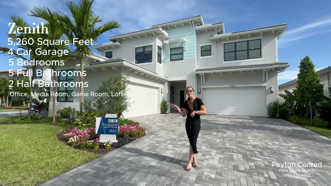 Zenith Floor Plan FULL Walkthrough - Apex at Avenir by GL Homes