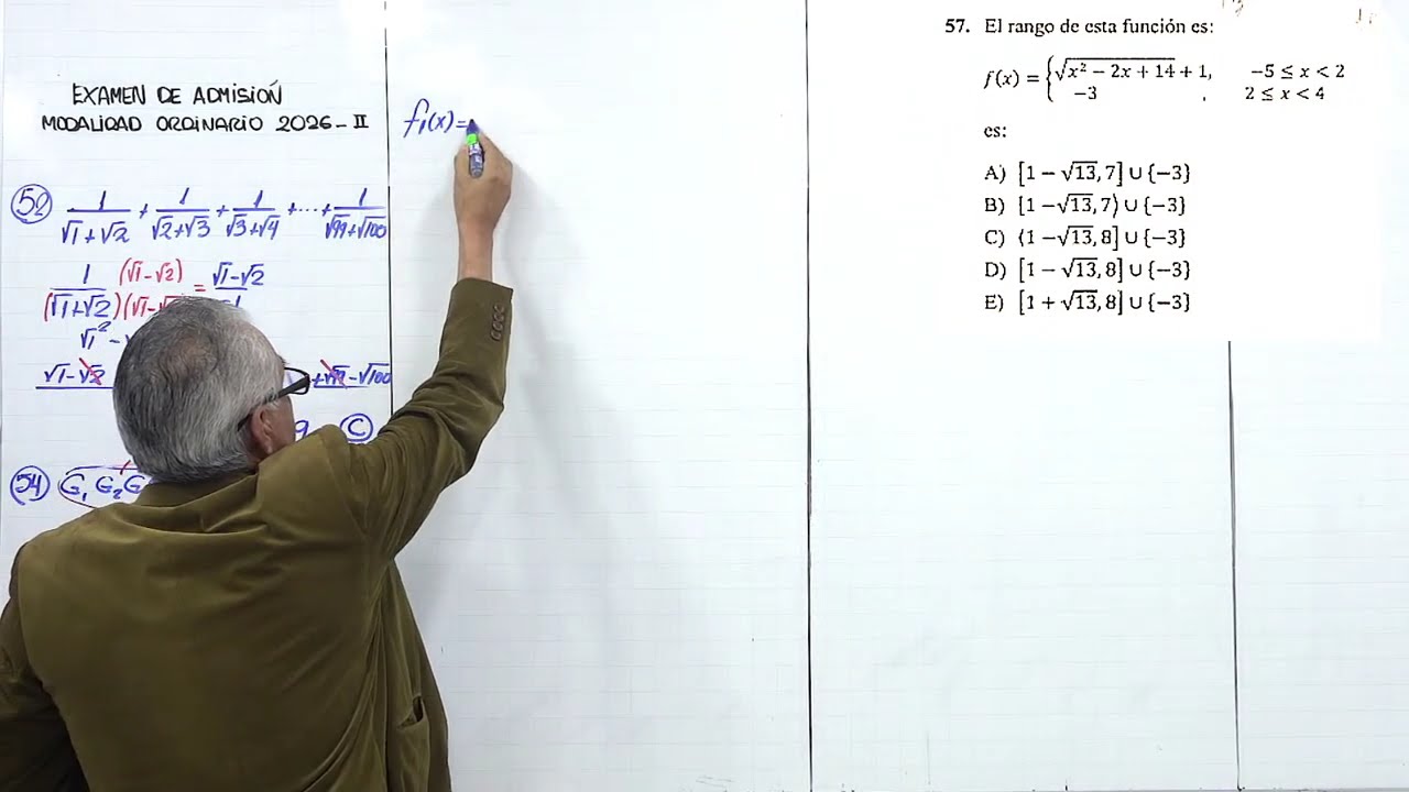 🎥 Resolución ÁLGEBRA - ARITMÉTICA Examen Ordinario UNT 2026 I – Áreas A y C