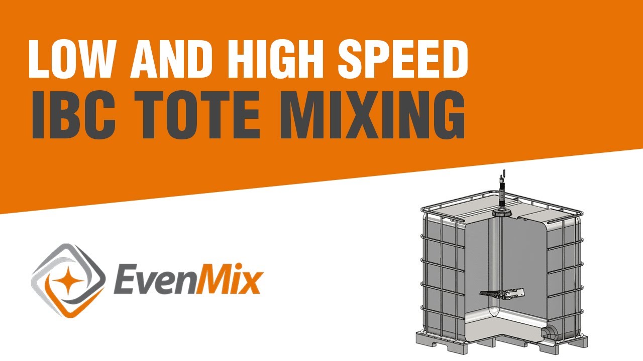 Even Mix™ – Low and High Speed