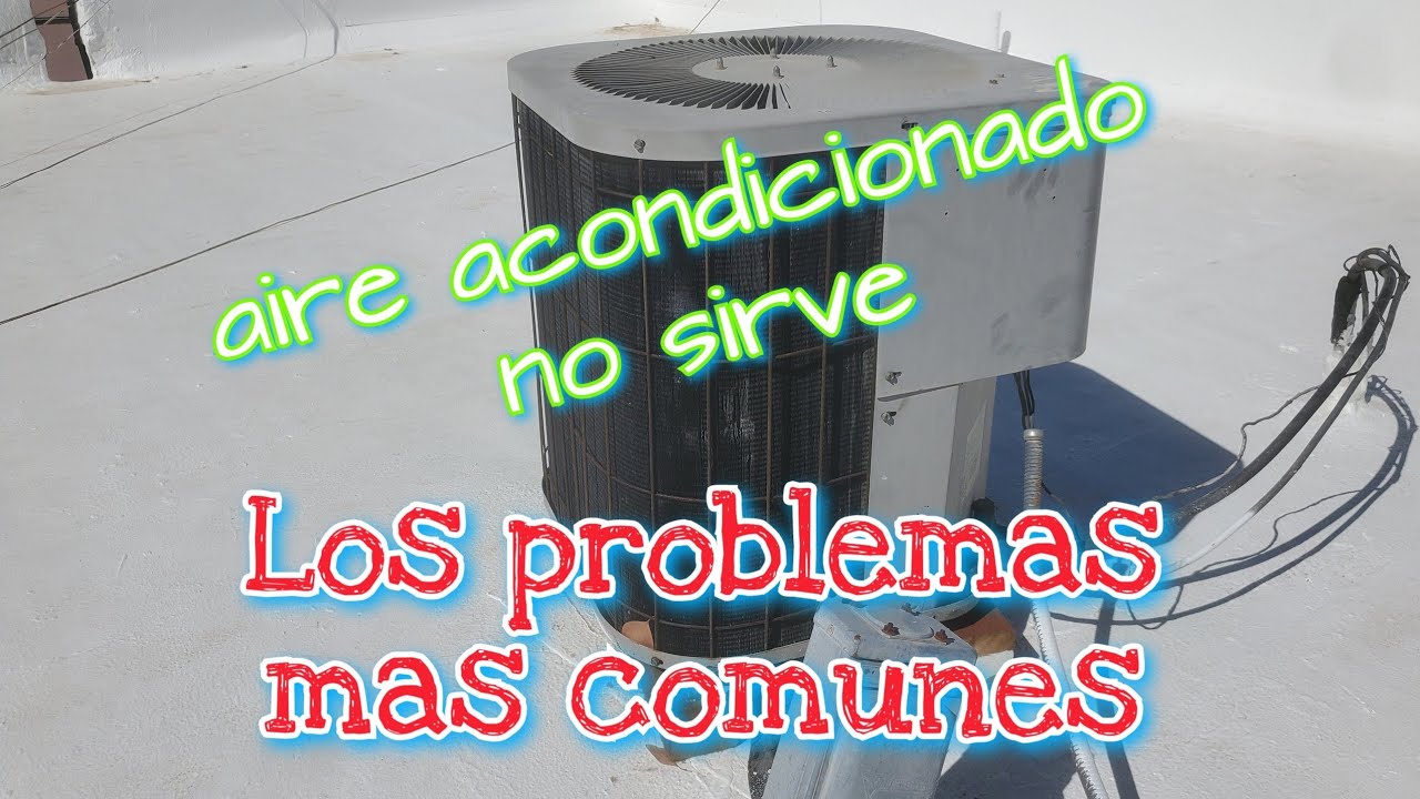 Aire acondicionado no prende. #problemascomunes, #pepegomez  #refrigeracion