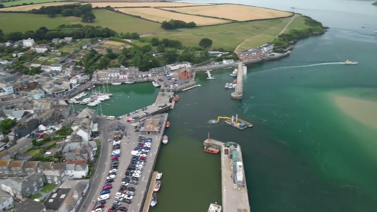 Padstow by drone